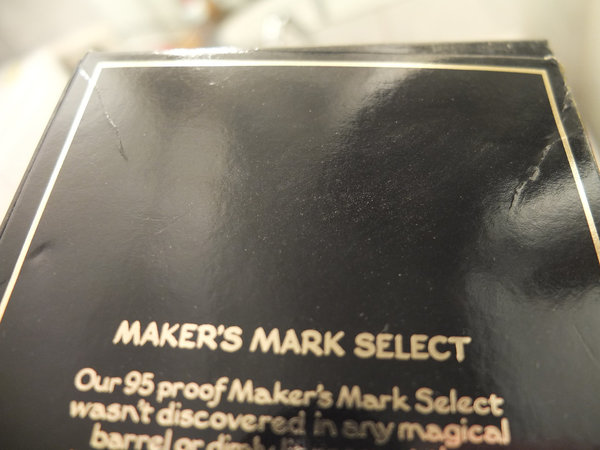 Maker's Mark Black Wax