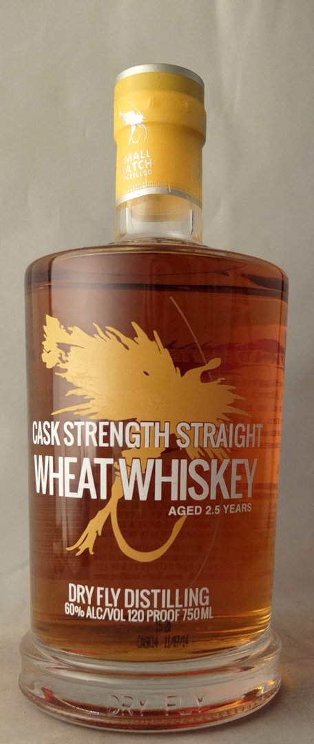 Dry Fly Cask Strength Straight Wheat Whiskey