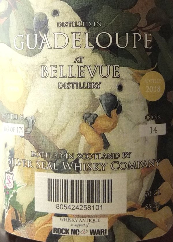 Bellevue Guadeloupe Rum 1998/2018