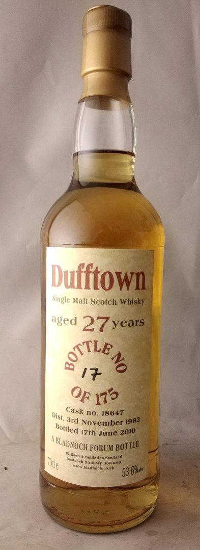 Dufftown 1982/2010